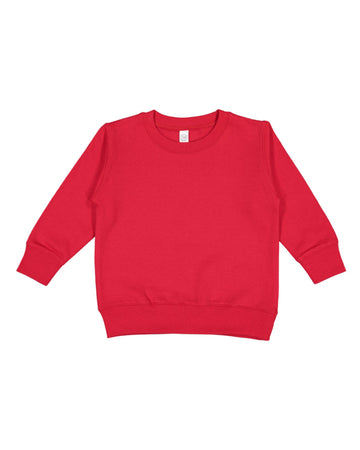 Rabbit Skins 3317 Toddler Fleece Crewneck Sweatshirt